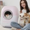 Self Cleaning Cat Litter Box, Automatic Cat Litter Box for Multiple Cats with APP Control