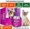 Cat Calming Diffuser 3 Diffusers with 6 Refills Pet Anti Anxiety Feline Calm Pheromones Plug in Cats Stress Relief Comfort Helps with Pee New Zone Agg