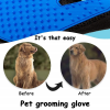 Cat Grooming Glove For Cats Wool Glove Pet Hair Deshedding Brush Comb Glove For Pet Dog Cleaning Massage Glove For Animal Sale