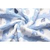 1 Pack 2 Blankets Super Soft Fluffy Premium Cute Elephant Pattern Pet Blanket Flannel Throw for Dog Puppy Cat