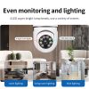 Pet camera E27 Surveillance Camera LED Light Bulb Socket 360¬∞ 2.4G WiFi Security Protection 1080P Spotlight Automatic Human Tracking