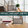 Pets Dog Cat Baby Safety Gate Mesh Fence Magic Portable Guard Net Stairs Doors