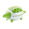 Phedgehog Shape Dog Toy Leaking Food Toys For Small Large Dogs Cat Chewing Toys Pet Tooth Cleaning Indestructible Puppy Toys Ball Molar Tooth Cleaning